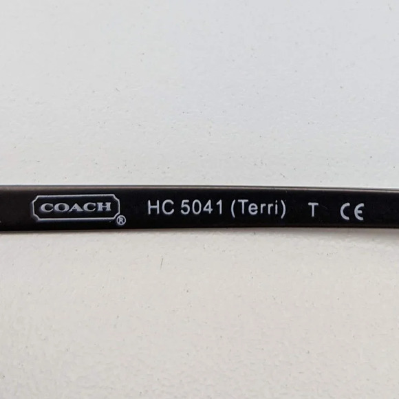 🕶️Coach HC5041 Terri 9141 Eyeglasses 51/15 140 /KAG759🕶️ - Picture 4 of 6